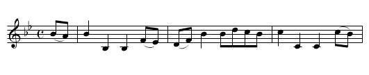 College Hornpipe WES.093 - staff notation