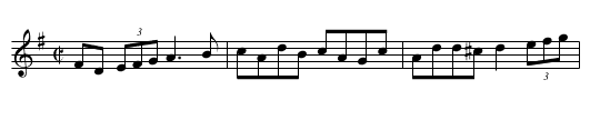 Collier's Reel, The - staff notation