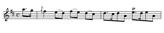 Colonel Christie's March - staff notation