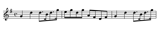 Colonel H.F. Campbell’s Strathspey - staff notation