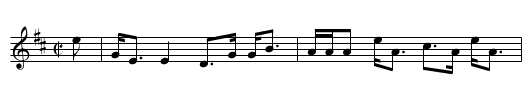 Colonel MacDonell's Strathspey - staff notation