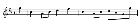Colonel MacDougall of Dunolly's Reel - staff notation