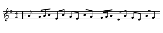 Colonel McBain - staff notation