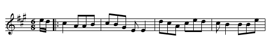 Colonel Ridley's Quickstep - staff notation