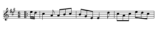 Colonel Ridley's Quickstep - staff notation