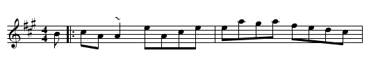 Colonel Rodney - staff notation