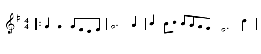 Coloured Aristocracy - staff notation