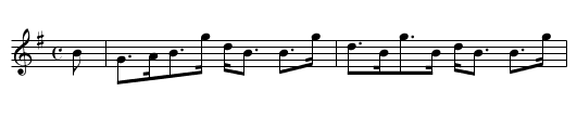 Colquhalzie Fir Trees - staff notation