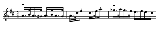 Columbia -- Hornpipe - staff notation