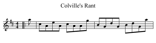 Colville's Rant - staff notation