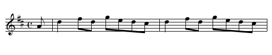 Combat, The - staff notation