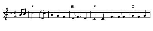 Come Back Paddy Reilly - staff notation