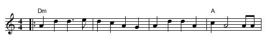 Come Home With the Girls in the Morning - staff notation