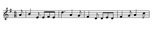 Come in from the rain - staff notation
