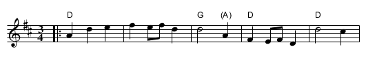 Come Let's Be Merry   [D] - staff notation