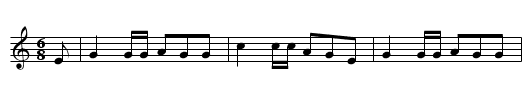 Come List to a Ranger - staff notation