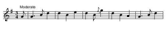 Come o’er the stream Charlie - staff notation