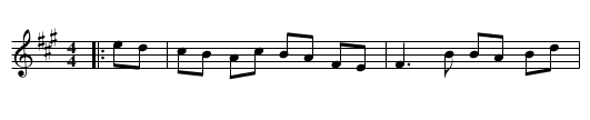 Come, till the Bottle-House - staff notation