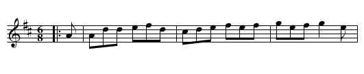 Come under my Dimity - staff notation