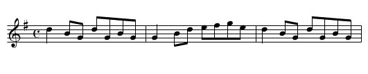 Come West along the Road - staff notation