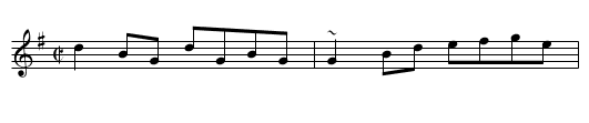 Come West Along the Road - staff notation