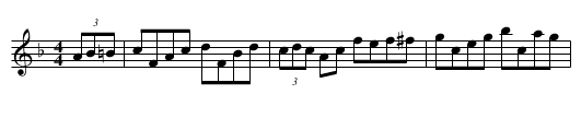 Comet (The) - staff notation