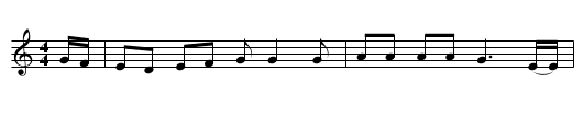 Common Bill (2) - staff notation