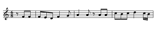 Compo poden per sas culpas - staff notation