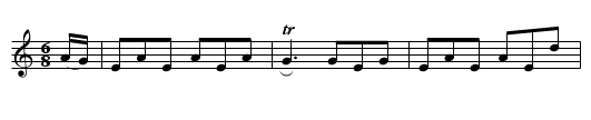 Con Casey's Jig               0801 - staff notation