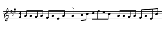 Con McGinley's #2 - staff notation