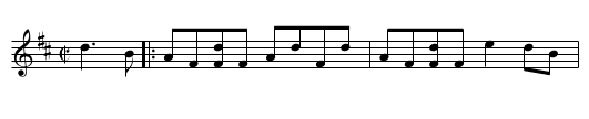 Con McGinley's - staff notation