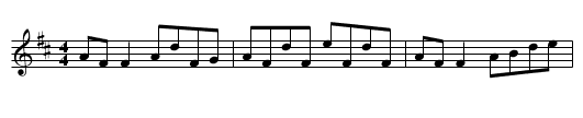 Con McGinley's - staff notation