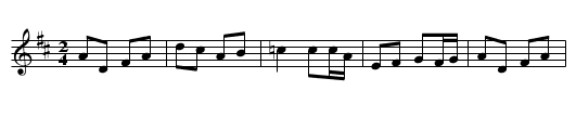 Con Thadhgo's - staff notation