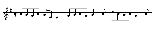 Concert Reel, The - staff notation