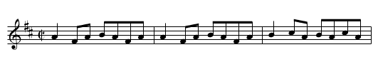 Concertina Reel [in D], The - staff notation