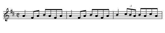 Concertina Reel, The - staff notation