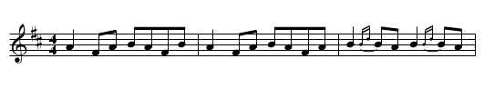 Concertina reel, The - staff notation