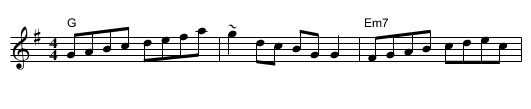 Concertina, The - staff notation