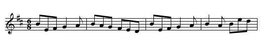 Condon's Frolics - staff notation