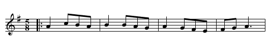 Conkinata - staff notation