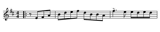 Conlagh's Big Day - staff notation