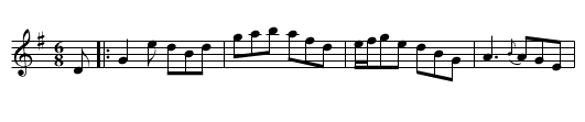 Conlin's Jig - staff notation