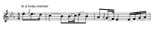 Connaught Daisy, The - staff notation