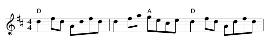 Connie O'Connell's [3] - staff notation