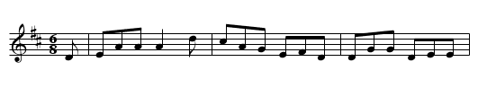 Connie The Soldier (jig)      0794 - staff notation