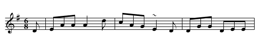 Connie the Soldier - staff notation
