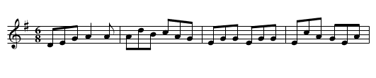 Connie the Soldier - staff notation