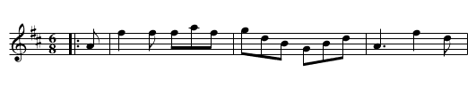 Connie's Jig - staff notation