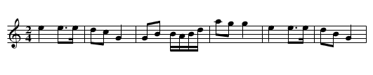 Con's Favorite Polka - staff notation