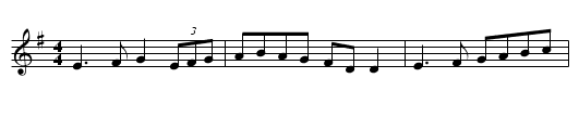 Considine's Grove - staff notation